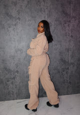 Nude Teddy pant set